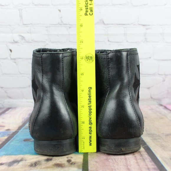 GUESS Square Toe Side Zip Ankle Boots Size 12 - Picture 7 of 9